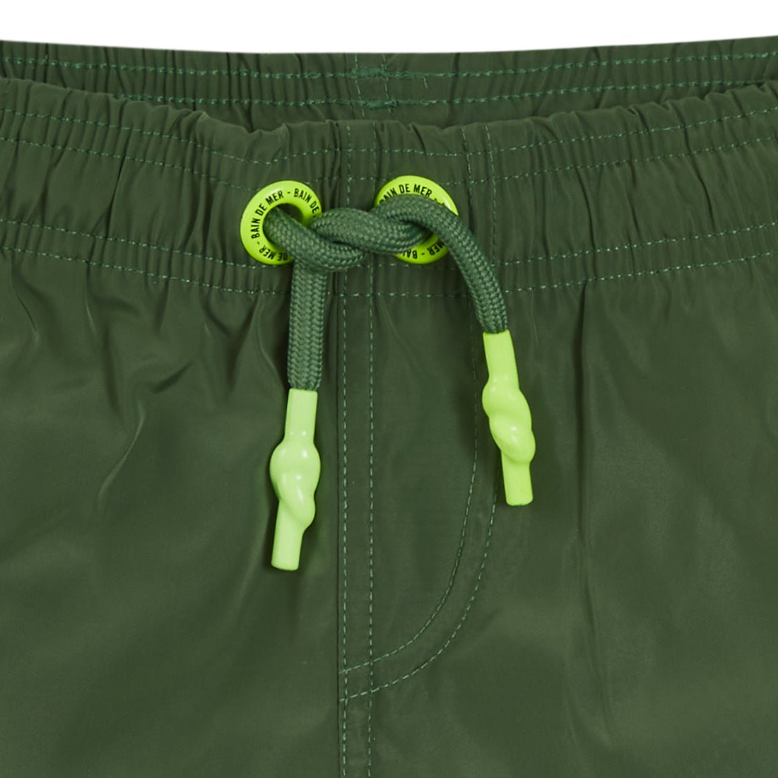 KIDS - Big skull military green | Kids Swimwear - Bain de Mer