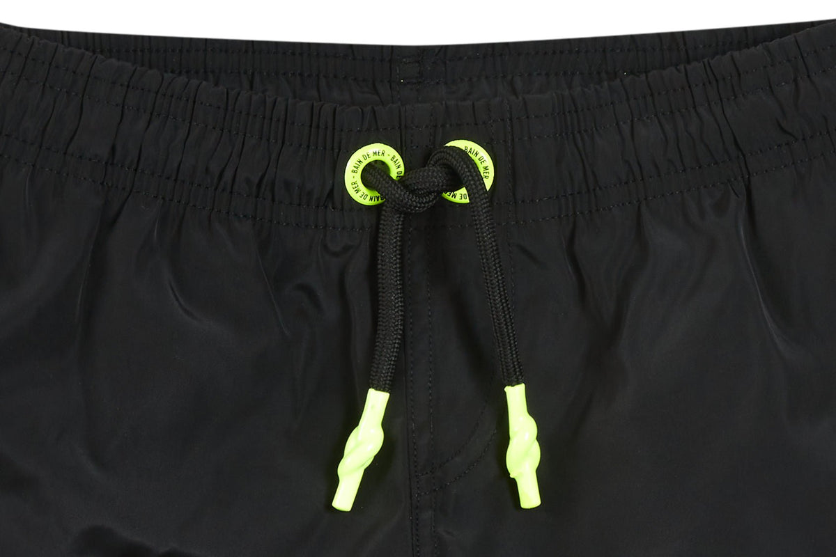 KIDS - Plain black | Kids Swimwear - Bain de Mer
