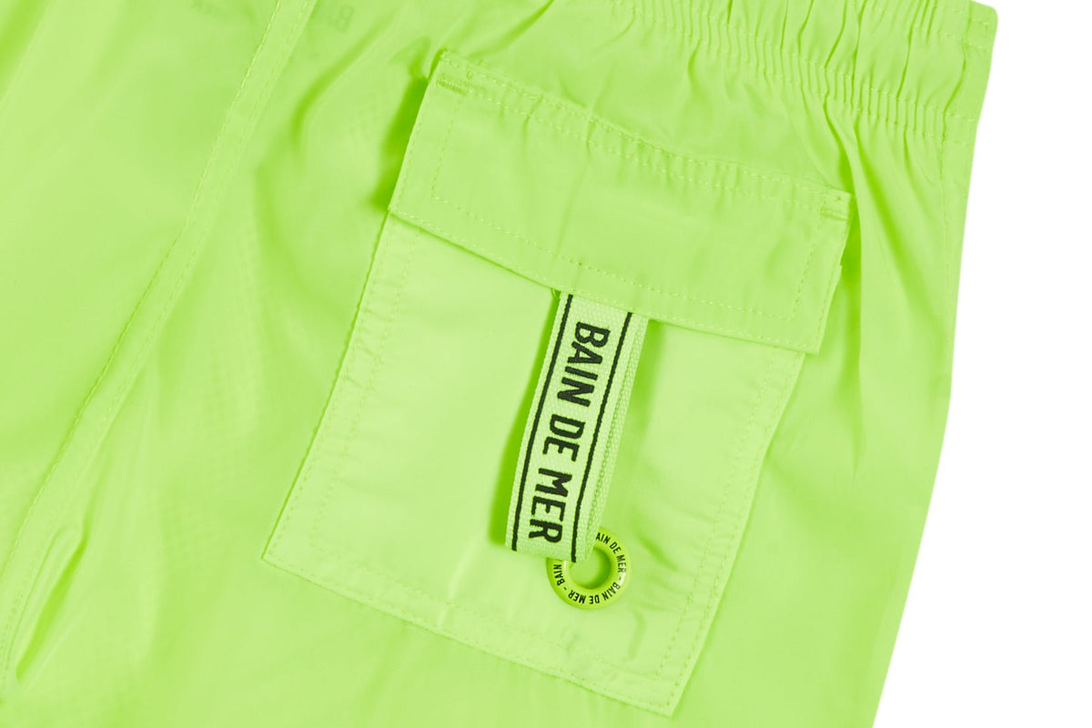 KIDS - Plain neon yellow | Kids Swimwear - Bain de Mer