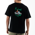 ALLARD BLACK | Oversize Cotton T-Shirt ESCOBART MOKE - Bain de Mer