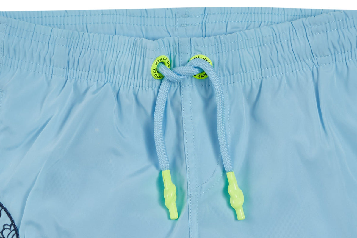KIDS - Big skull sky blue | Kids Swimwear - Bain de Mer