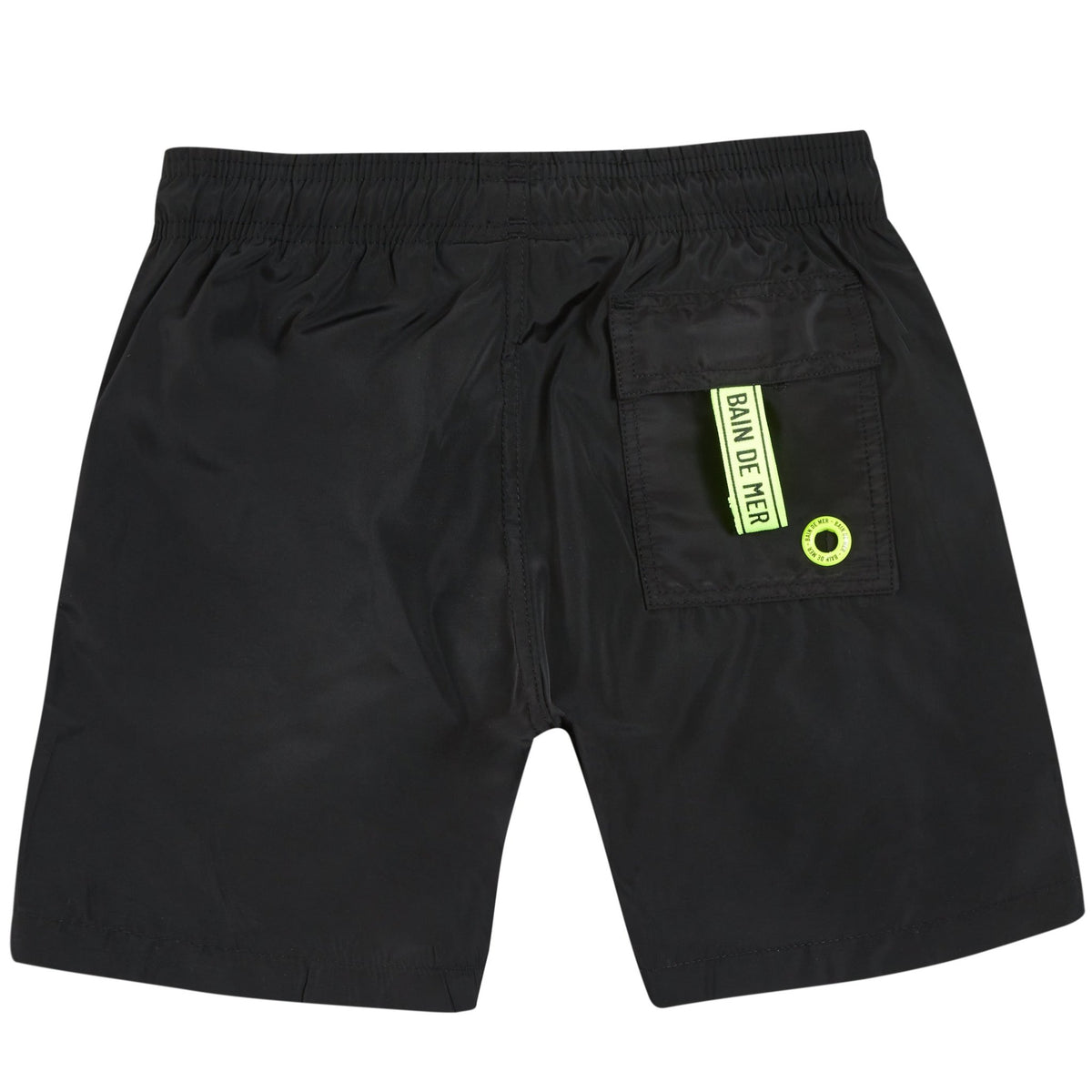 KIDS - Plain black | Kids Swimwear - Bain de Mer