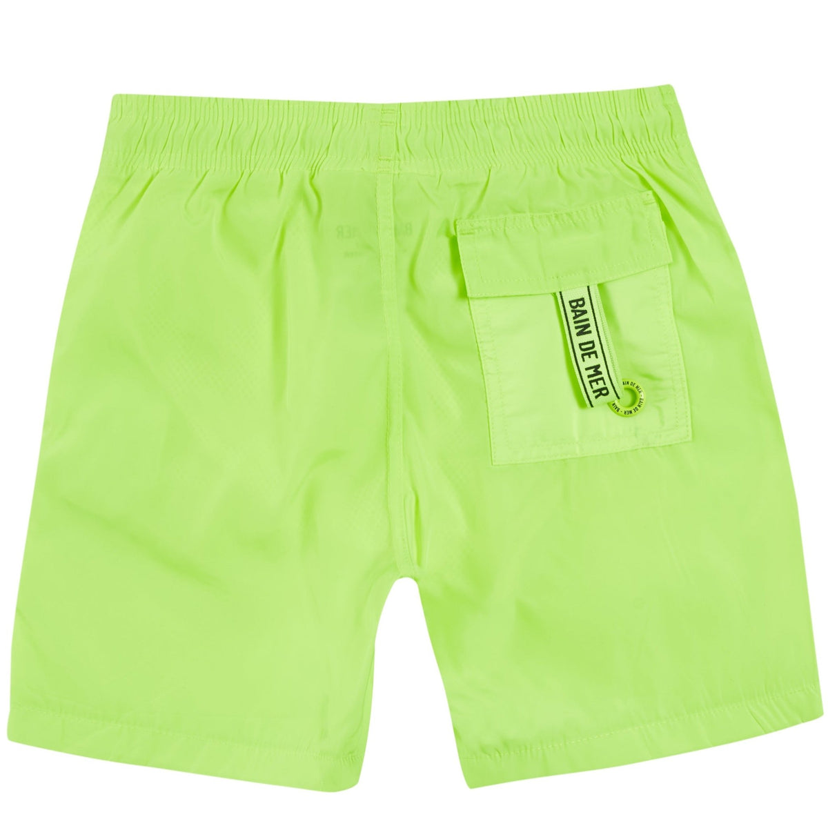 KIDS - Plain neon yellow | Kids Swimwear - Bain de Mer