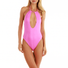 LIISI SHINY PINK | One-piece Swimsuit - Bain de Mer